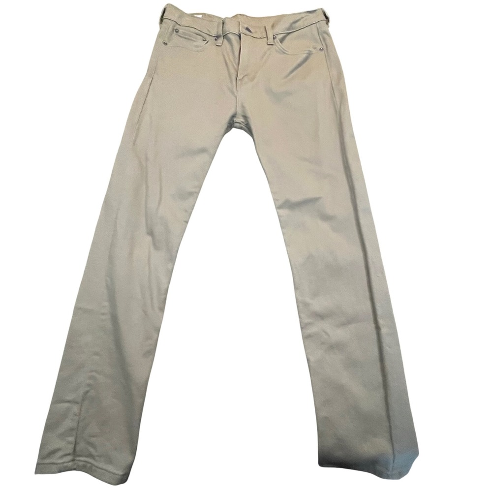 Levis‎ 510 Skinny Fit Khaki Tan Pants Mens 32x30 Cotton Stretch Twill Trousers